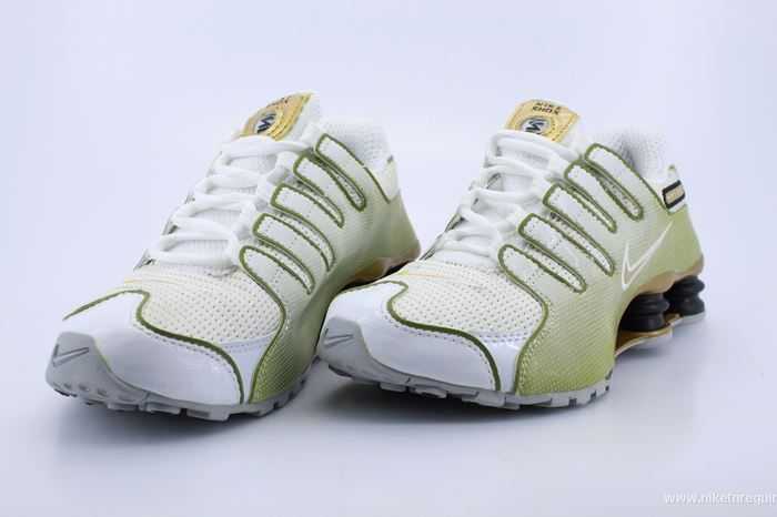 vert et blanc Nike Shox NZ (3)